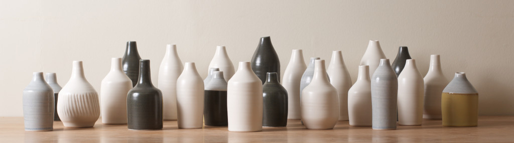 Porcelain bottles
