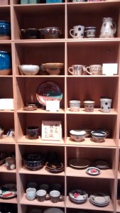 Mashiko pots at Beams Fennica