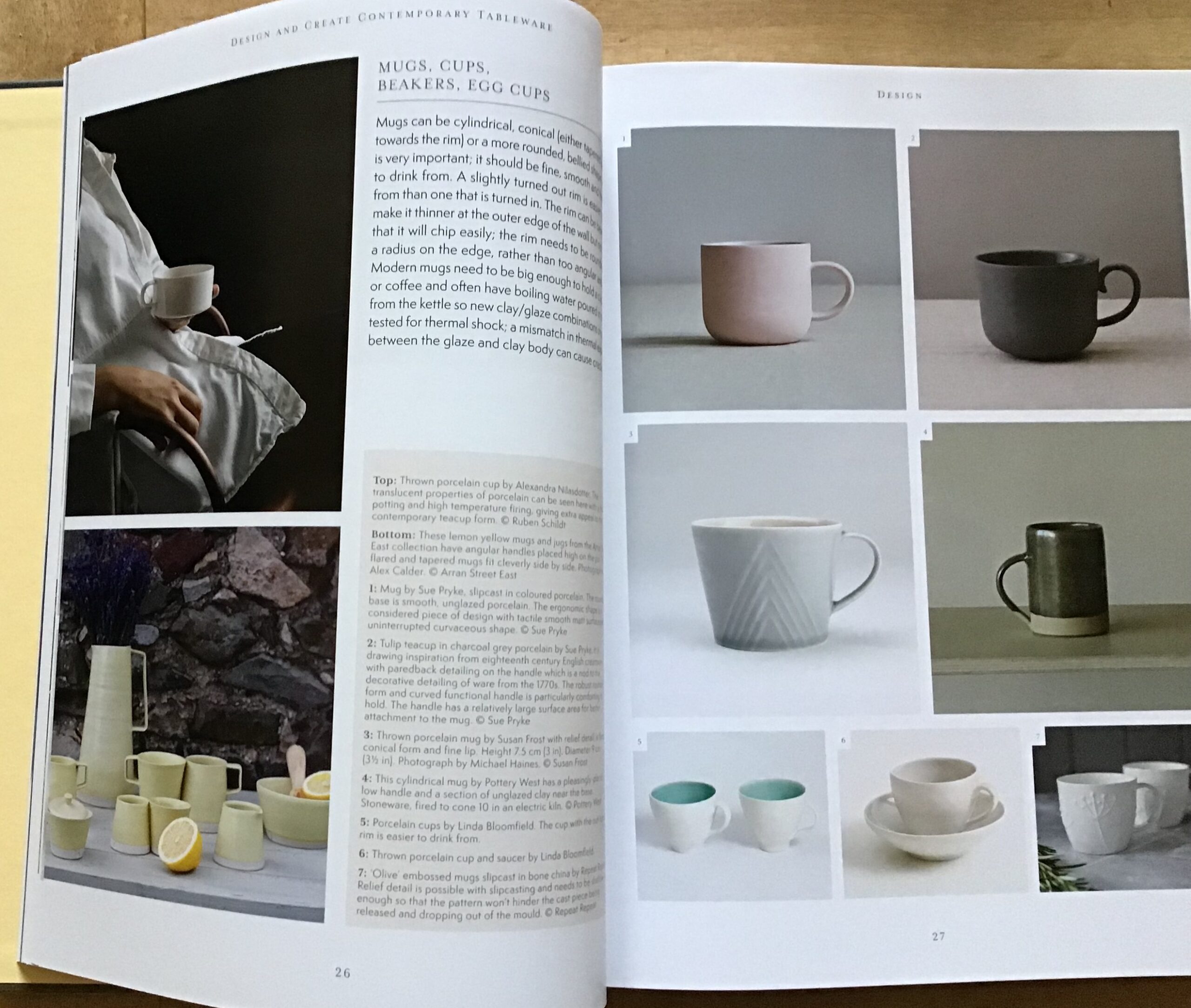 Design and Create Contemporary Tableware by Linda Bloomfield and Sue Pryke