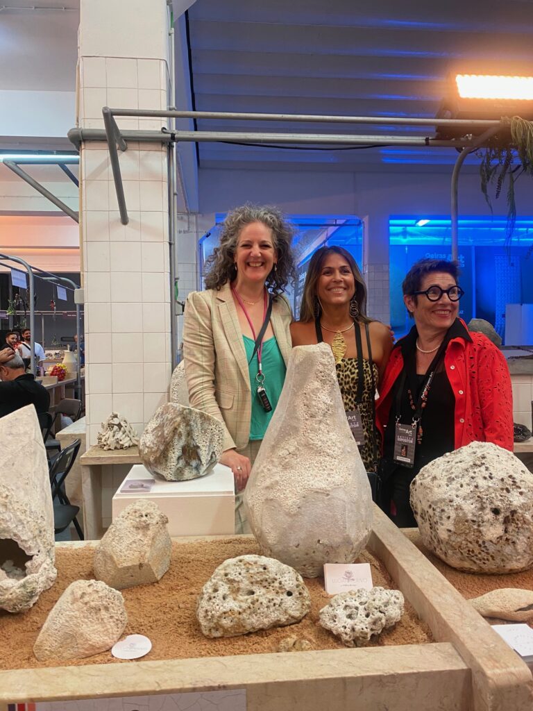 Luciana Cravo at Oeiras Ceramic Art exhibition